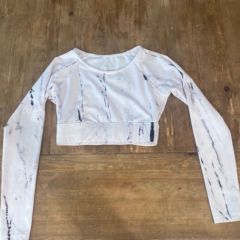Long Sleeve Cropped Varley Top